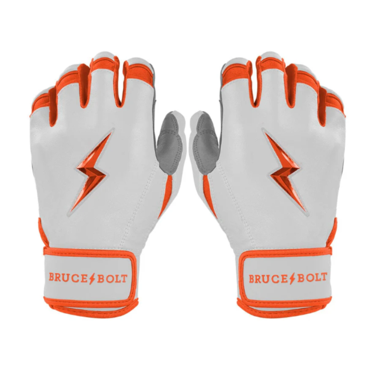 BRUCE BOLT ブルースボルト バッティンググローブ ショートカフ - Orange