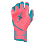 BRUCE BOLT ブルースボルト バッティンググローブ ショートカフ - Pink/Teal