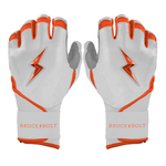 BRUCE BOLT ブルースボルト バッティンググローブ ロングカフ - Orange