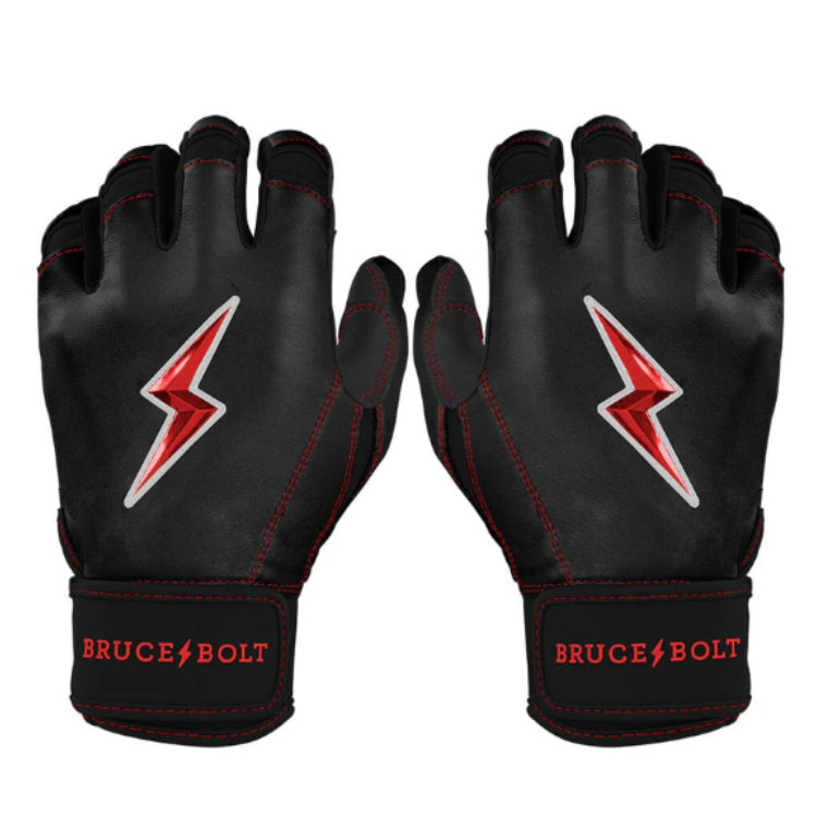 BRUCE BOLT ブルースボルト バッティンググローブ ショートカフ - Black