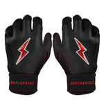 BRUCE BOLT ブルースボルト バッティンググローブ ショートカフ - Black
