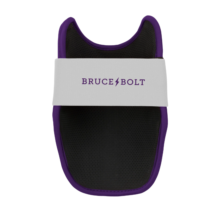 BRUCE BOLT ブルースボルト エルボーガード 硬式軟式兼用 シングルベルト - Chrome Purple