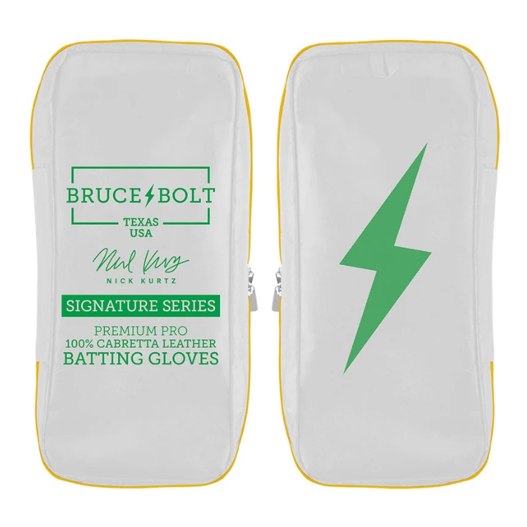 BRUCE BOLT ブルースボルト バッティンググローブ ショートカフ - Vegas White