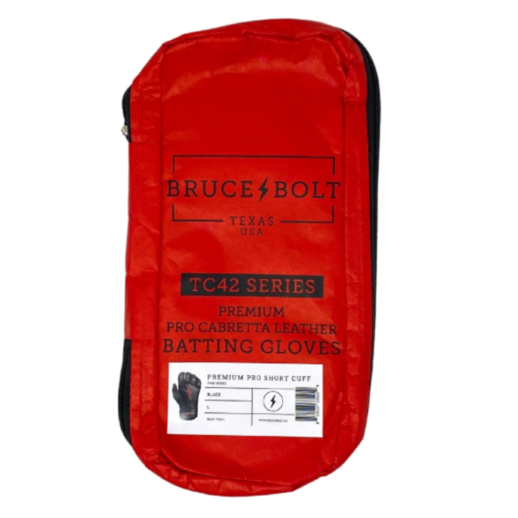 BRUCE BOLT ブルースボルト バッティンググローブ ショートカフ - Black