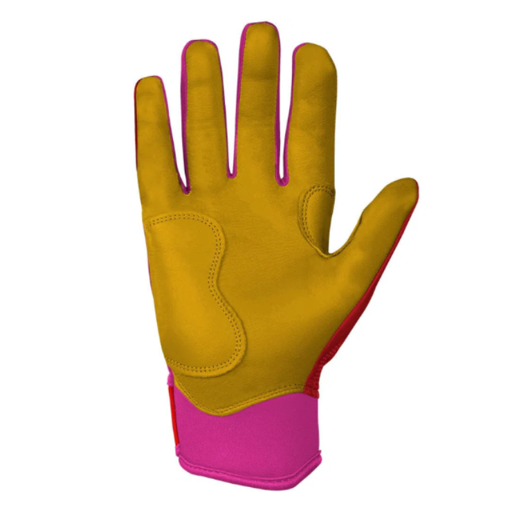 BRUCE BOLT ブルースボルト バッティンググローブ ショートカフ - Pink