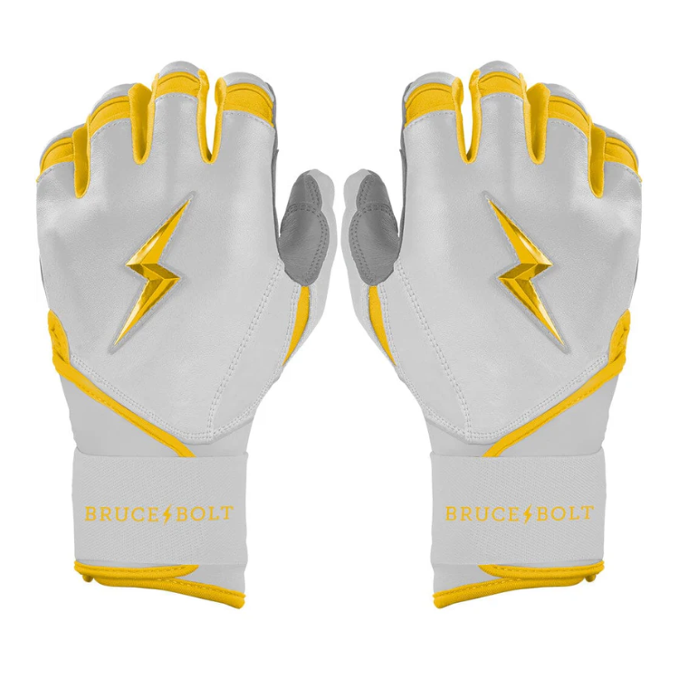 BRUCE BOLT ブルースボルト バッティンググローブ ロングカフ - Yellow