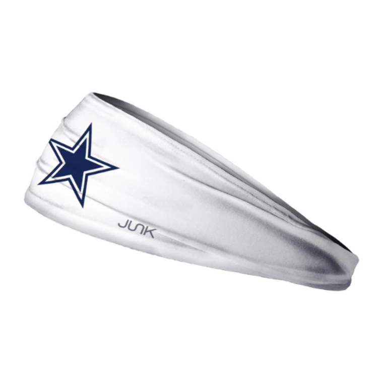 JUNK Brands ジャンク ヘッドバンド - DALLAS COWBOYS LOGO WHITE