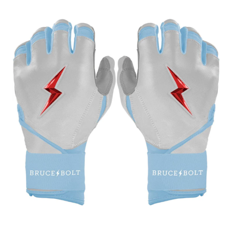BRUCE BOLT ブルースボルト バッティンググローブ ロングカフ - White