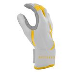 BRUCE BOLT ブルースボルト バッティンググローブ ロングカフ - Yellow