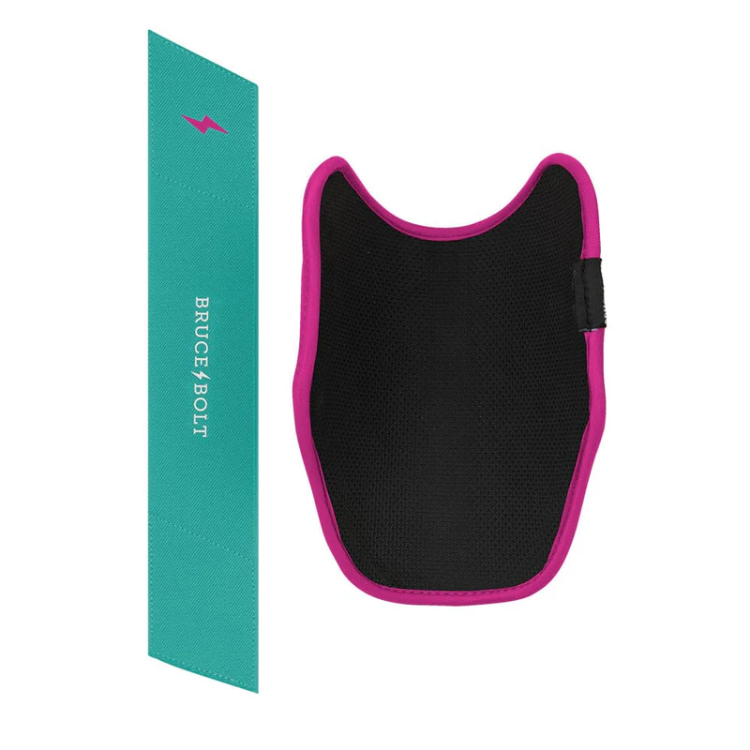 BRUCE BOLT ブルースボルト エルボーガード 硬式軟式兼用 シングルベルト - Mint/Pink