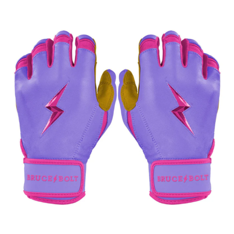 BRUCE BOLT ブルースボルト バッティンググローブ ショートカフ - Lavender