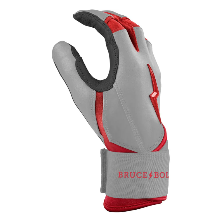 BRUCE BOLT ブルースボルト バッティンググローブ ロングカフ - Red
