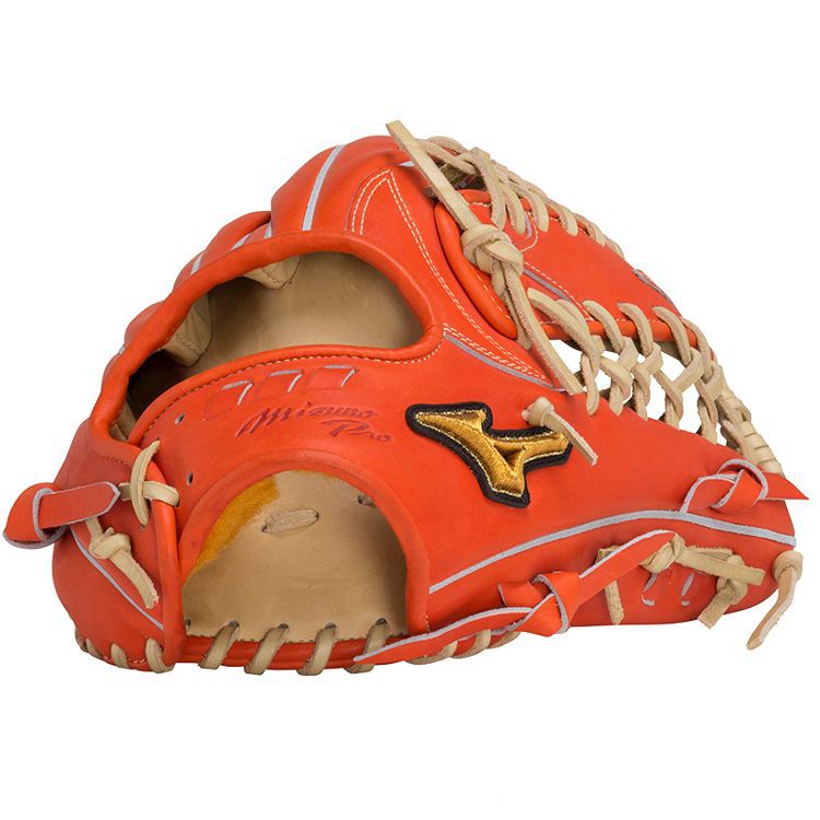 ミズノプロ MizunoPro 外野手用グローブ 硬式用グラブ サイズ18N 高校対応 1AJGH28207 - 刺繍対応