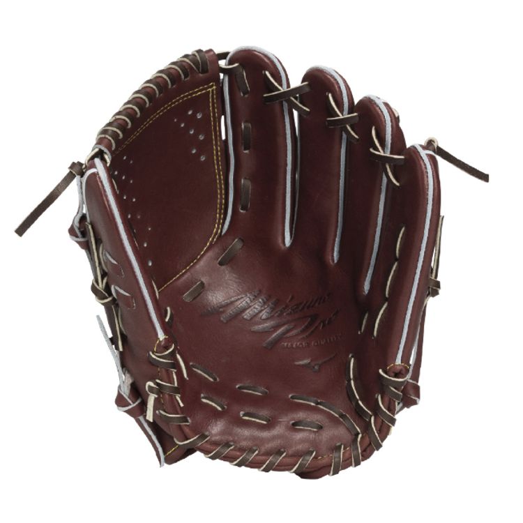 ミズノプロ MizunoPro 硬式用グローブ ブラック 投手用グラブ サイズ12 大人用 1AJGH34111 - 刺繍対応