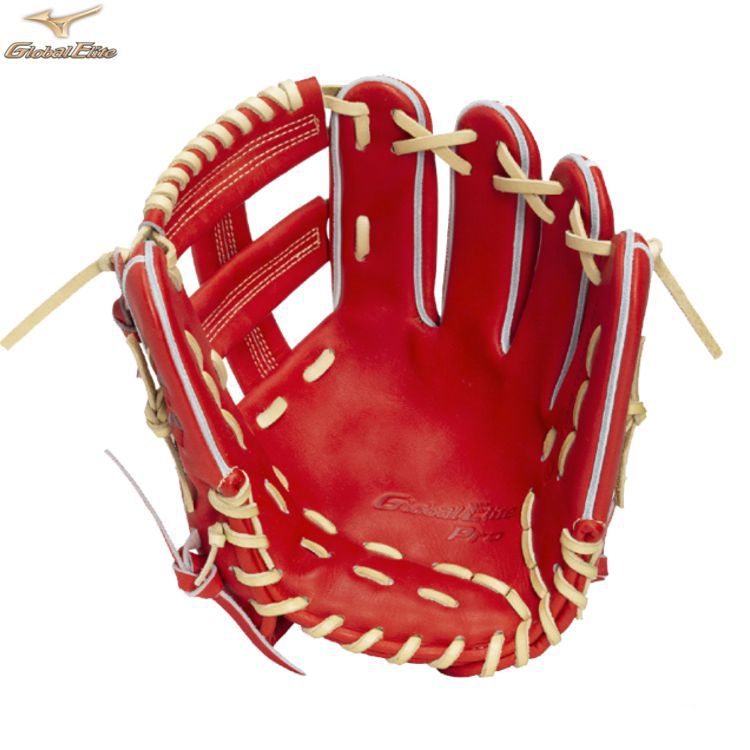 ミズノ Mizuno グローバルエリート 内野手用グローブ 硬式用グラブ サイズ9 軽量 1AJGH34323 - 刺繍対応