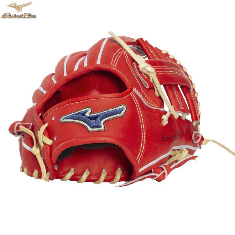 ミズノ Mizuno グローバルエリート 内野手用グローブ 硬式用グラブ サイズ9 軽量 1AJGH34323 - 刺繍対応