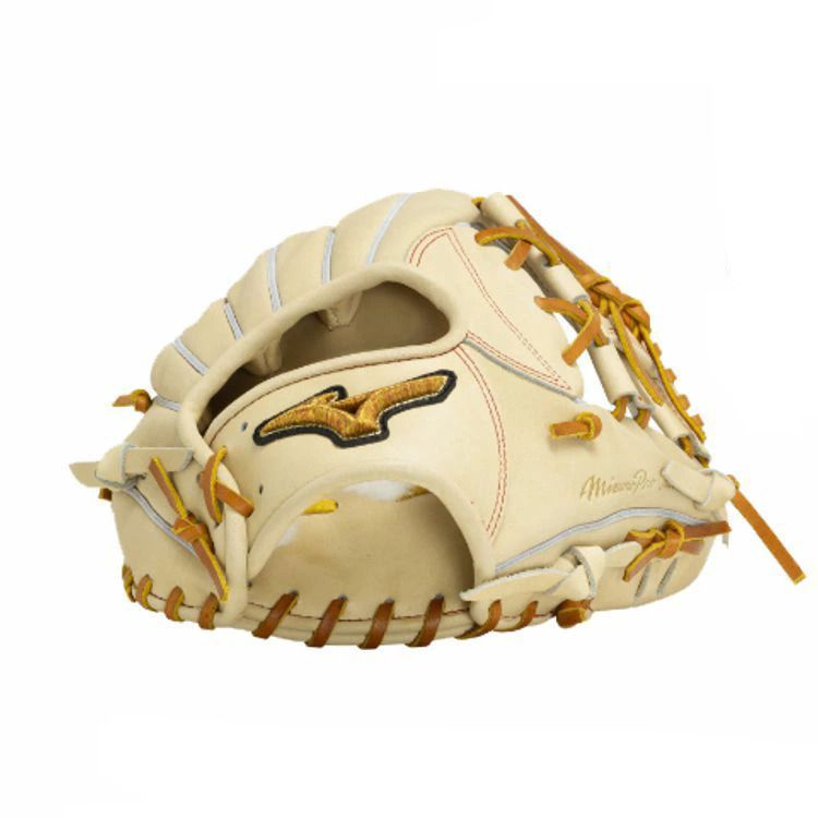 ミズノプロ MizunoPro 内野手グローブ 軟式用グラブ ブラック サイズ9 大人用 1AJGR30003 - 刺繍対応