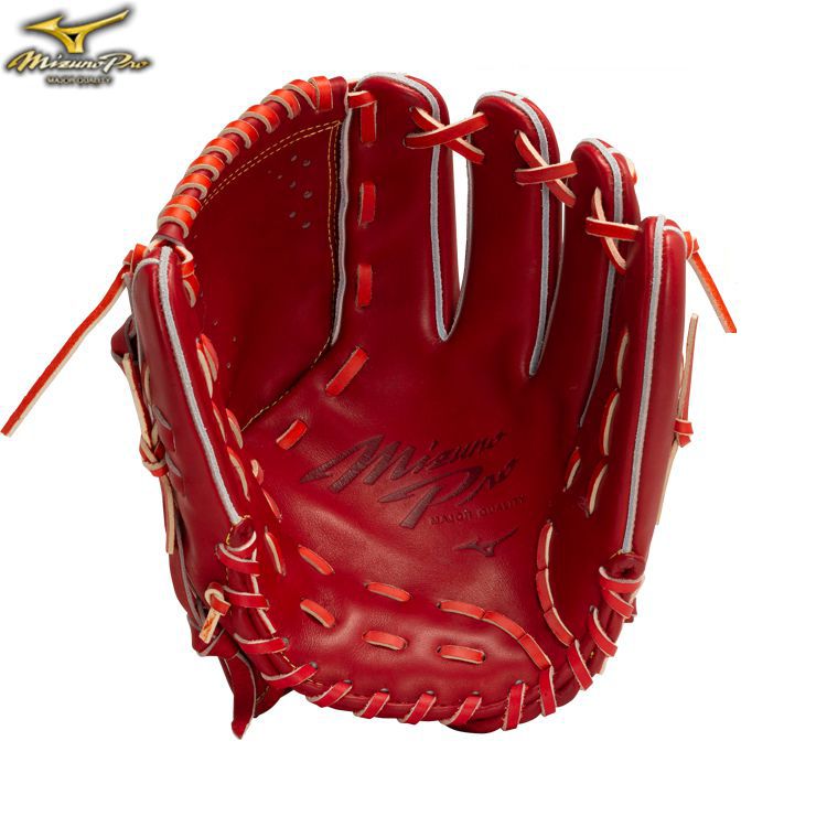 ミズノプロ MizunoPro 投手用グローブ 軟式用グラブ サイズ12 1AJGR30011 - 刺繍対応