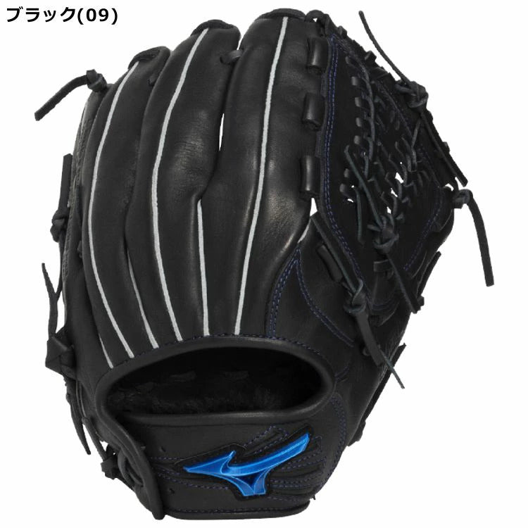 ミズノ Mizuno オールラウンド用グローブ 軟式用グラブ ブラック サイズ10 大人用 1AJGR34700- 刺繍対応