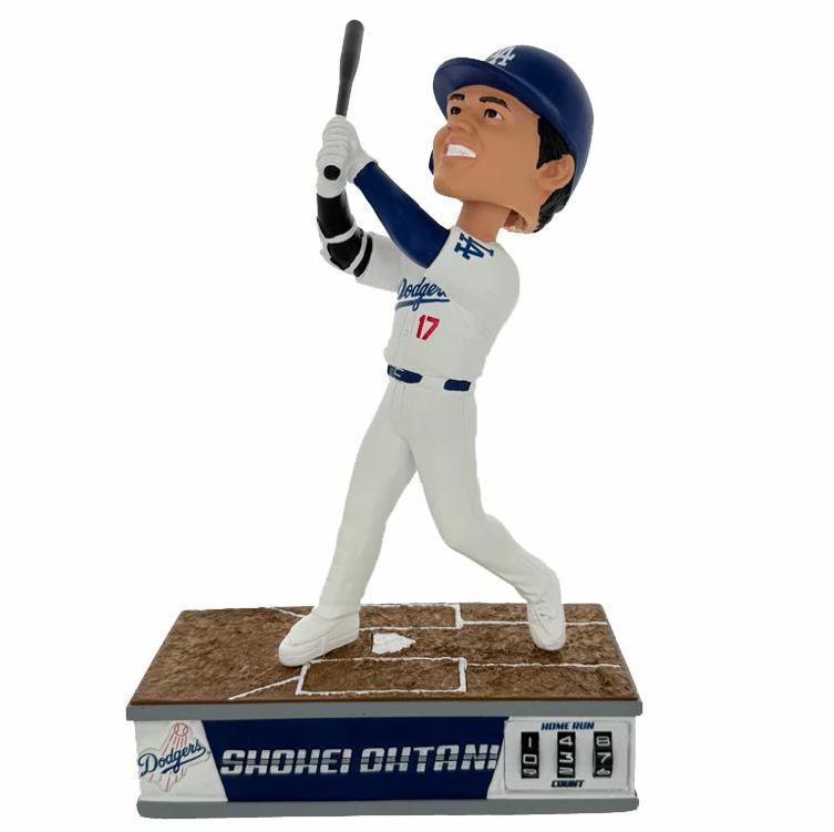 大谷翔平 ボブルヘッド人形 FOCO社製 8インチ - HRカウンター付き