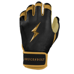 BRUCE BOLT ブルースボルト バッティンググローブ ショートカフ - Black/Gold