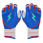 BRUCE BOLT ブルースボルト バッティンググローブ ショートカフ - Blue