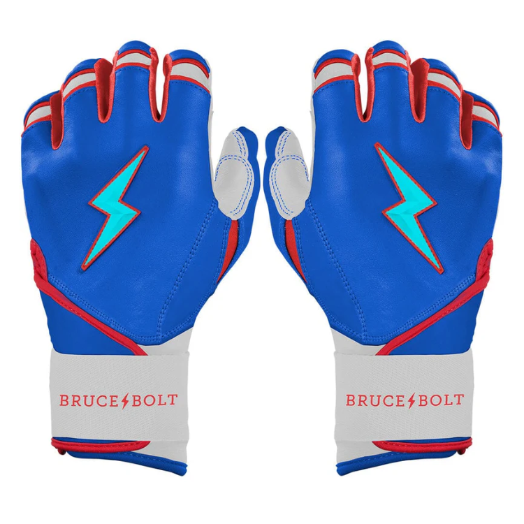 BRUCE BOLT ブルースボルト バッティンググローブ ショートカフ - Blue