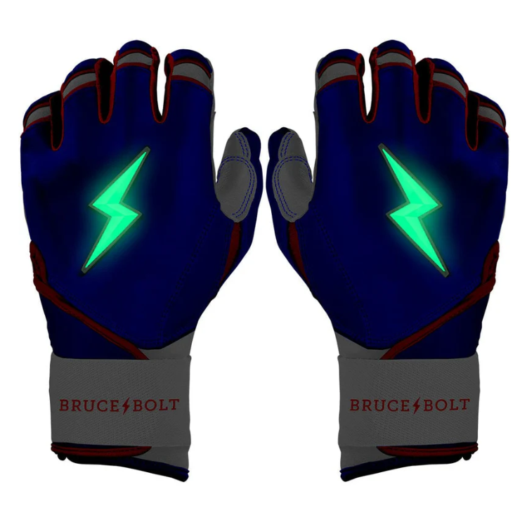 BRUCE BOLT ブルースボルト バッティンググローブ ショートカフ - Blue
