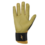 BRUCE BOLT ブルースボルト バッティンググローブ ショートカフ - Black/Gold