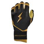 BRUCE BOLT ブルースボルト バッティンググローブ ショートカフ - Black/Gold