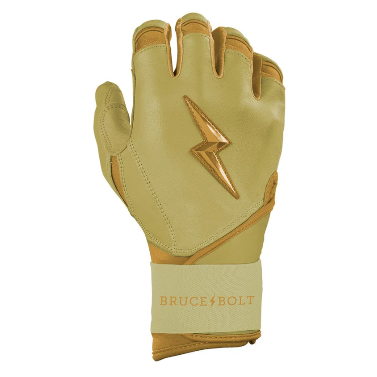 BRUCE BOLT ブルースボルト バッティンググローブ ショートカフ - Gold