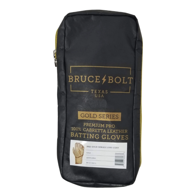 BRUCE BOLT ブルースボルト バッティンググローブ ショートカフ - Gold