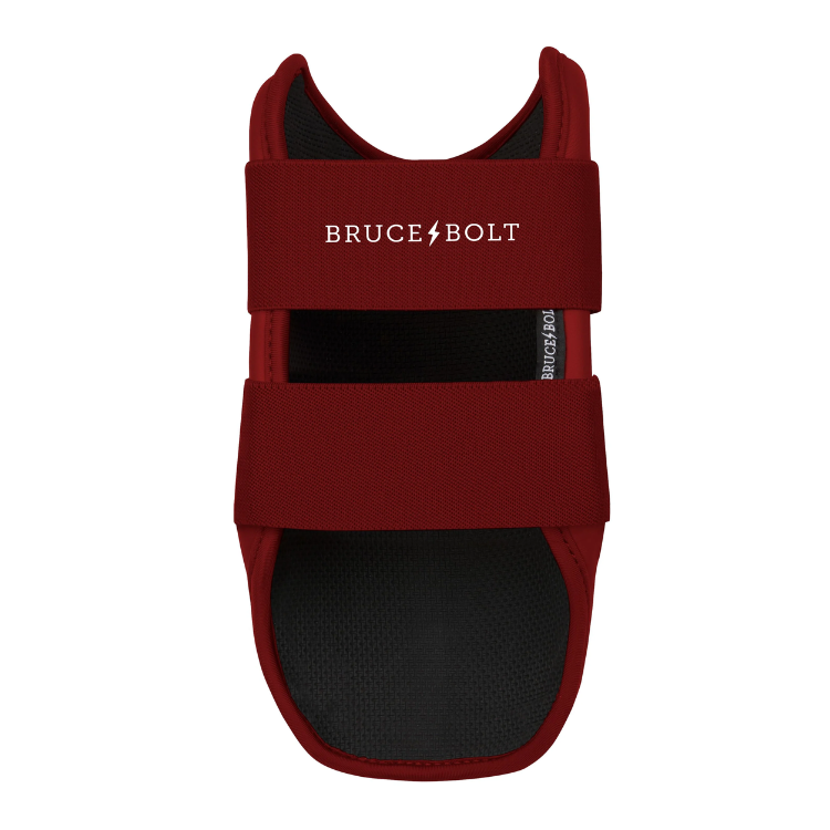 BRUCE BOLT ブルースボルト エルボーガード 硬式軟式兼用 ダブルベルト - Original Maroon