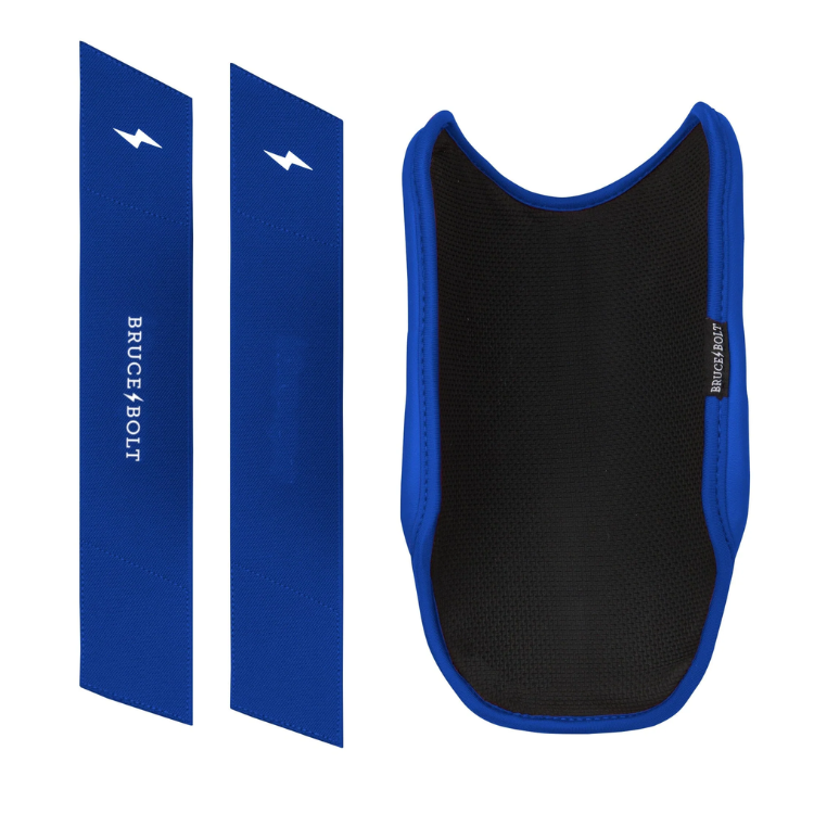 BRUCE BOLT ブルースボルト エルボーガード 硬式軟式兼用 ダブルベルト - Original Royal Blue