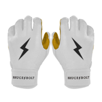 BRUCE BOLT ブルースボルト バッティンググローブ ショートカフ - White