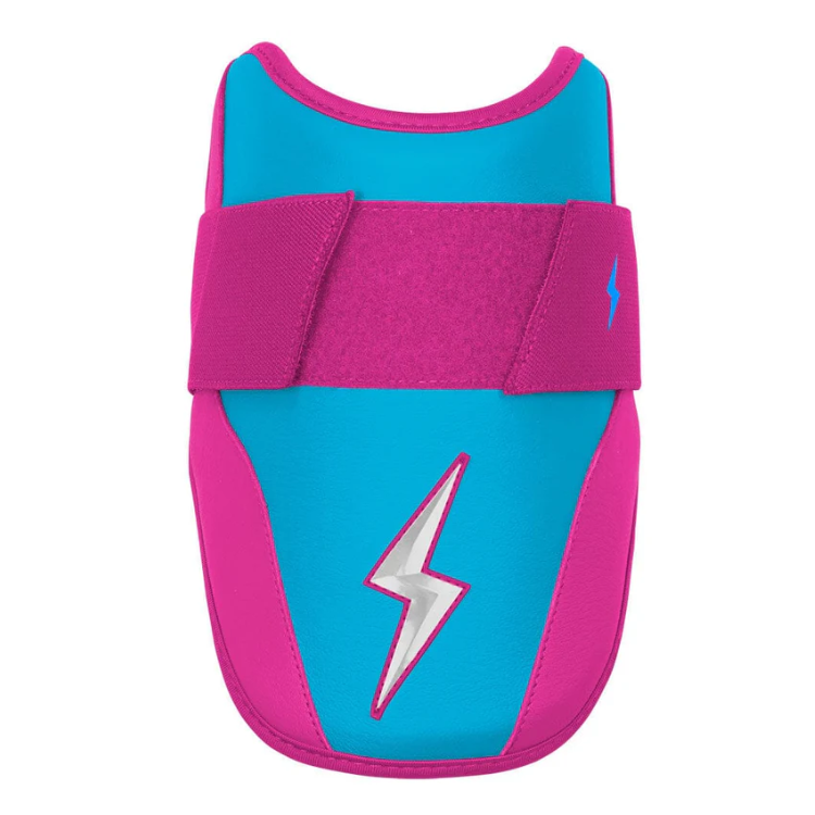 BRUCE BOLT ブルースボルト エルボーガード 硬式軟式兼用 シングルベルト - Blue/Pink