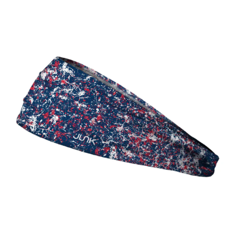 JUNK Brands ジャンク ヘッドバンド - PATRIOTIC PAINT SPLATTER