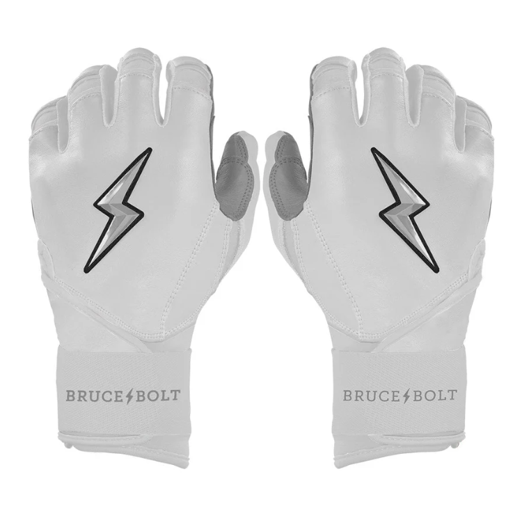 BRUCE BOLT ブルースボルト バッティンググローブ ロングカフ - White