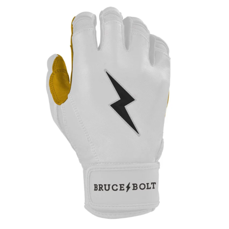 BRUCE BOLT ブルースボルト バッティンググローブ ショートカフ - White