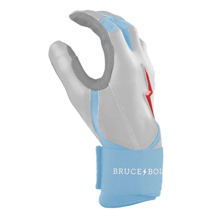BRUCE BOLT ブルースボルト バッティンググローブ ロングカフ - White