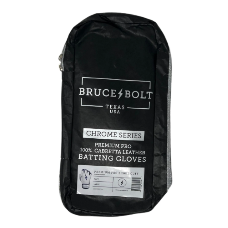 BRUCE BOLT ブルースボルト バッティンググローブ ショートカフ - Navy