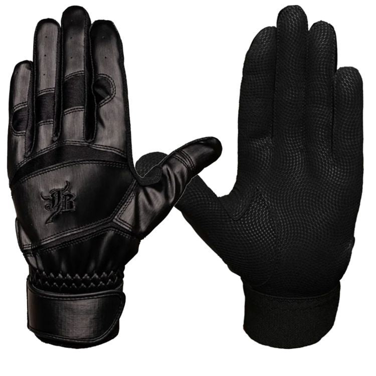 和牛JB バッティンググローブ ブラック 一般 高校野球対応 JB-BG -刺繍対応