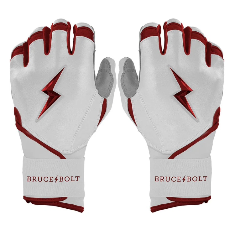 BRUCE BOLT ブルースボルト バッティンググローブ ロングカフ - Maroon