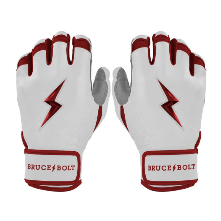 BRUCE BOLT ブルースボルト バッティンググローブ ショートカフ - Maroon