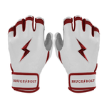 BRUCE BOLT ブルースボルト バッティンググローブ ショートカフ - Maroon
