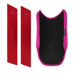BRUCE BOLT ブルースボルト エルボーガード 硬式軟式兼用 ダブルベルト - Red/Pink