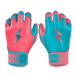 BRUCE BOLT ブルースボルト バッティンググローブ ショートカフ - Pink/Teal