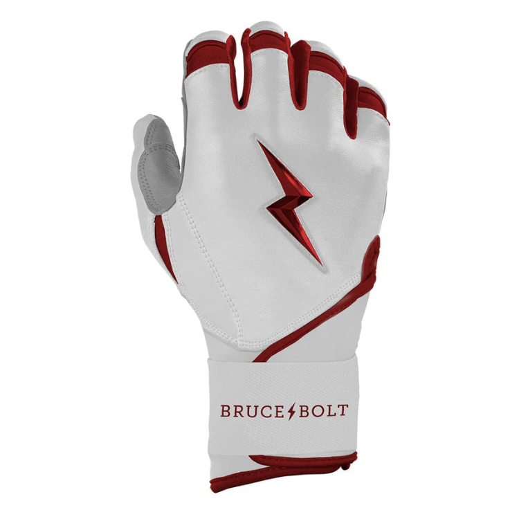 BRUCE BOLT ブルースボルト バッティンググローブ ロングカフ - Maroon