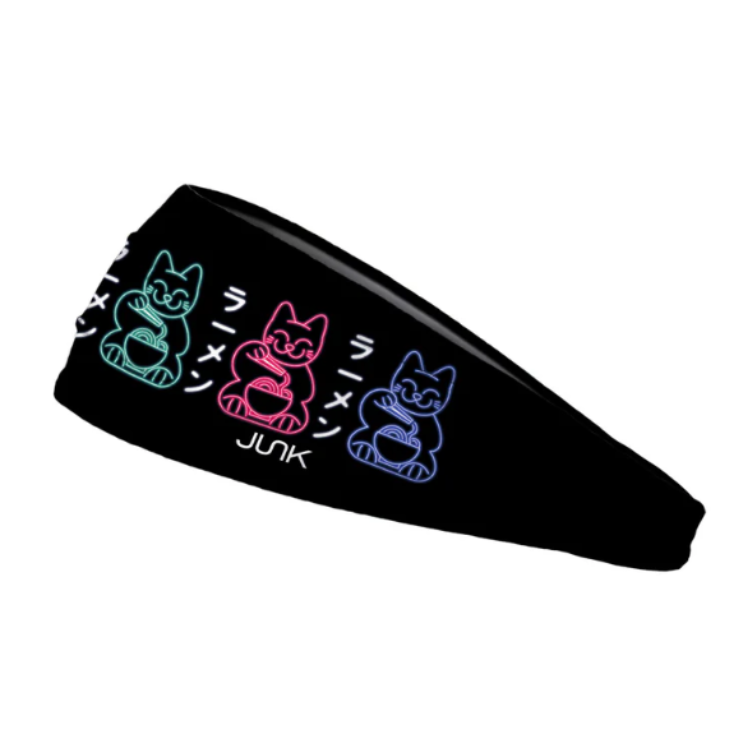 JUNK Brands ジャンク ヘッドバンド - RAMEN CAT