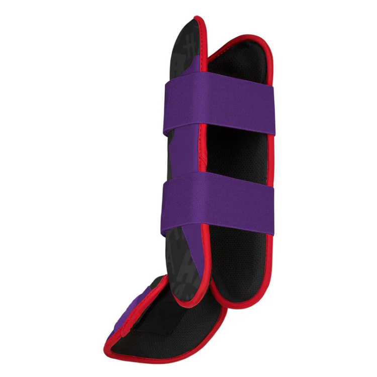 BRUCE BOLT ブルースボルト レッグガード - Black/Purple